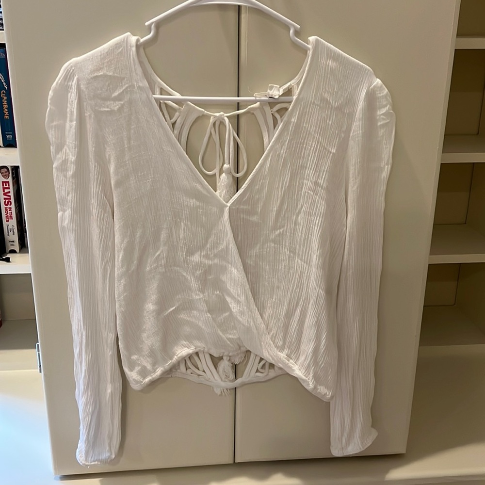 Lost and Wander medium white blouse.